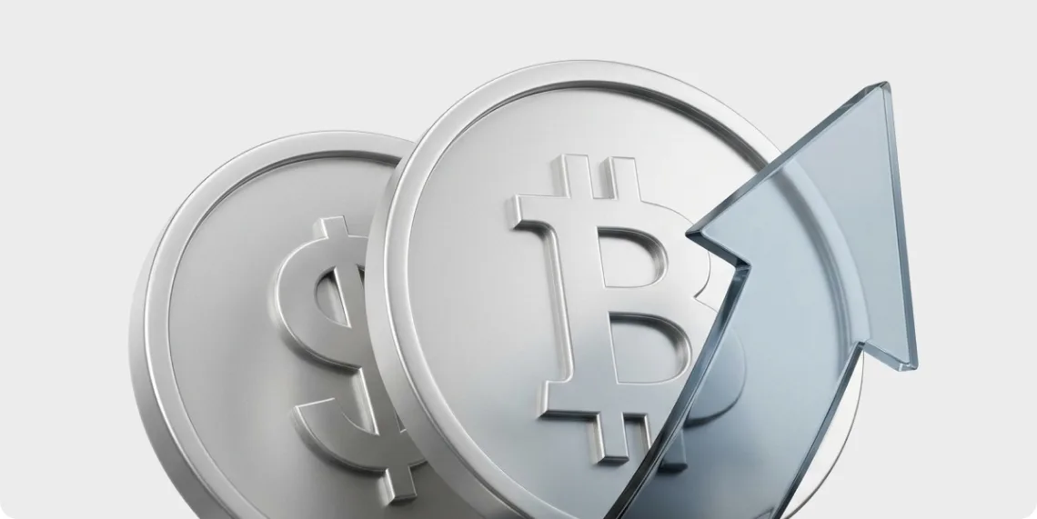 Bitcoin on and off ramp between bank account and crypto wallet